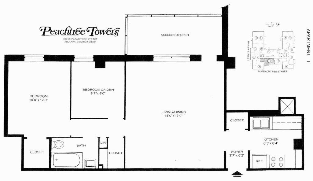 אטלנטה Downtown 2 Bedroom Apt 5I מראה חיצוני תמונה